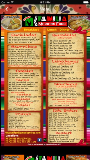 Mi Familia Mexican Food(圖3)-速報App