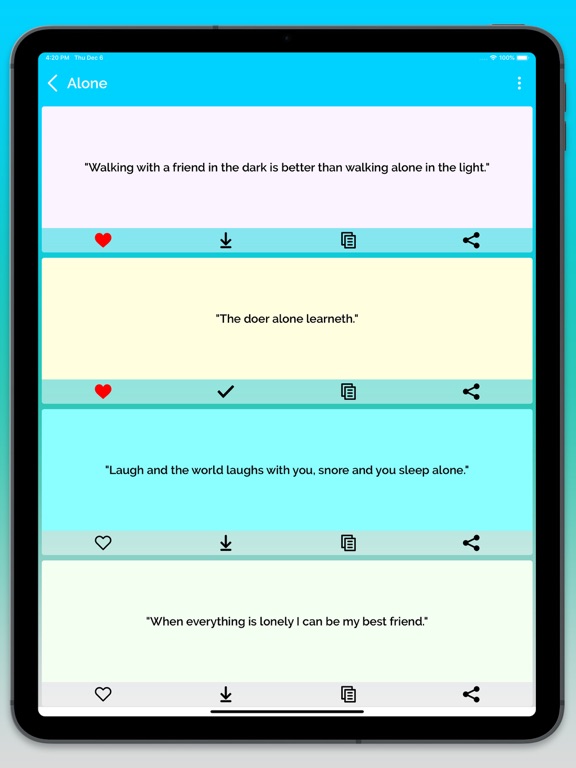 App screenshot