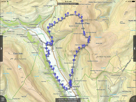 Screenshot #4 pour Yorkshire Dales Maps Offline