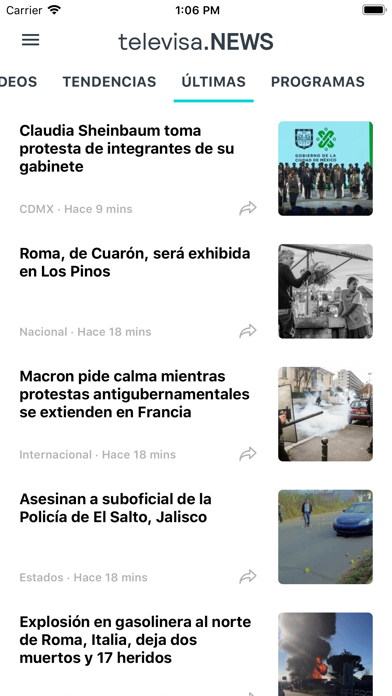 Noticieros Televisa Screenshot
