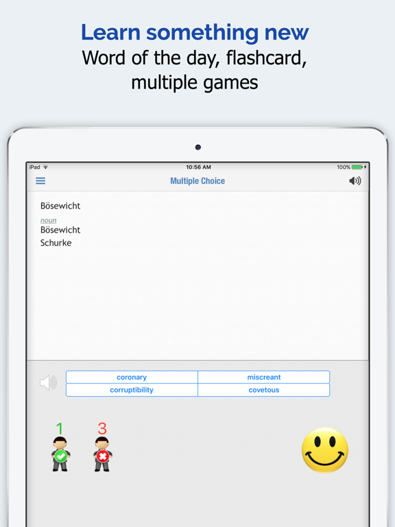 German Dictionary + iPad screenshot 5 - Book app
