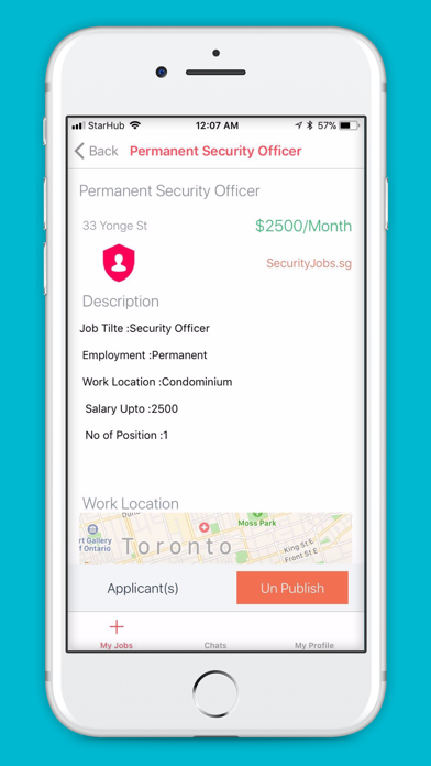 Screenshot #2 pour Security Jobs