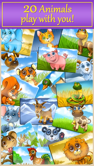 Phone Animals Numbers Games no screenshot 3