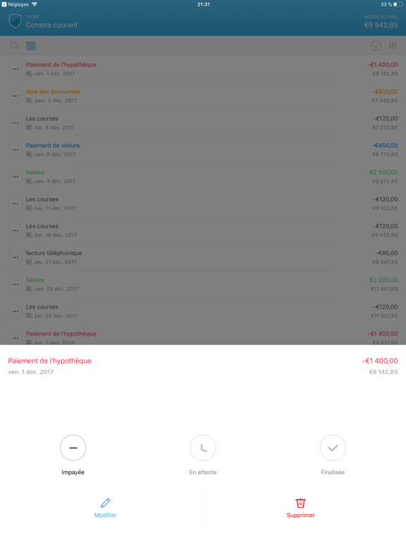 Screenshot #5 pour Cashflowy