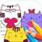 Coloring Book for Families is the perfect coloring book app for those who want to enjoy the fun of coloring with the whole family
