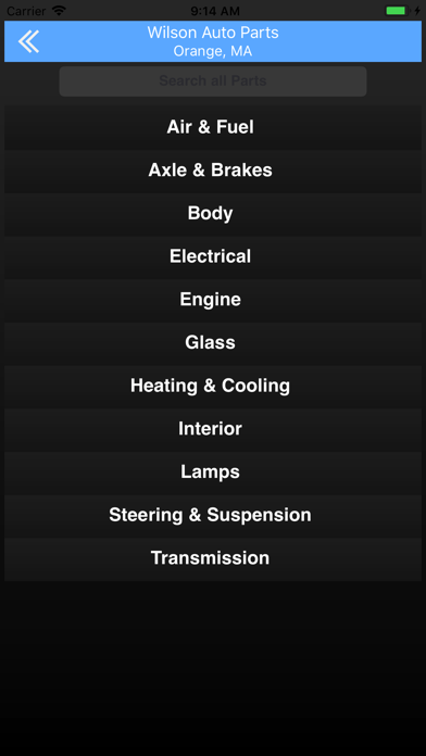 Wilson Auto Parts - Orange, MA screenshot 2