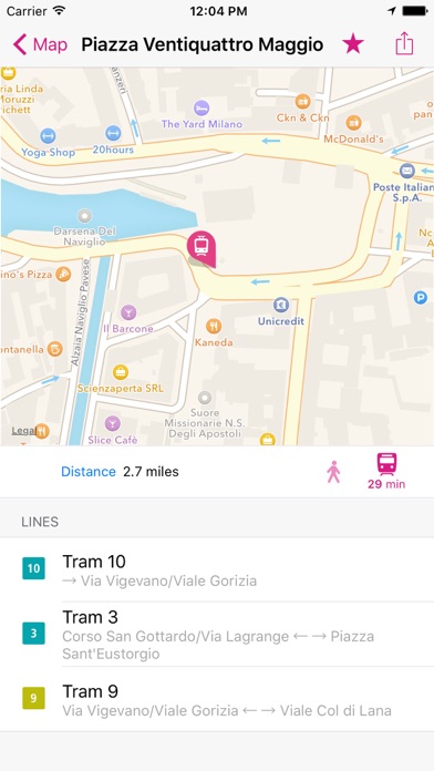 Screenshot #2 pour Milan Rail Map Lite