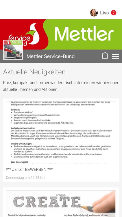 Mettler Service-Bund