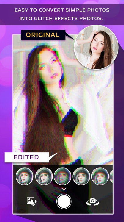 3D Glitch Photo Effects
