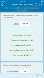 nautical calculator iphone capturas de pantalla 2