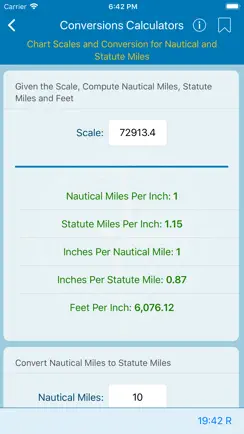 Nautical Calculator iPhone image 2
