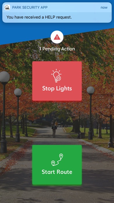 Park Security App screenshot 2