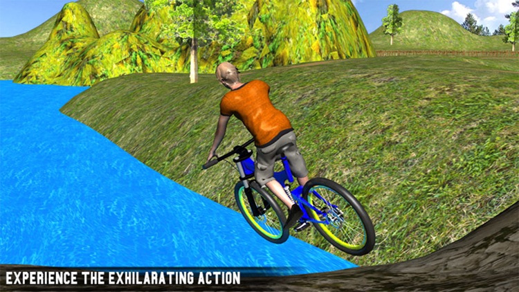 Crazy Bicycle Uphill - BMX Rider Stunts screenshot-3