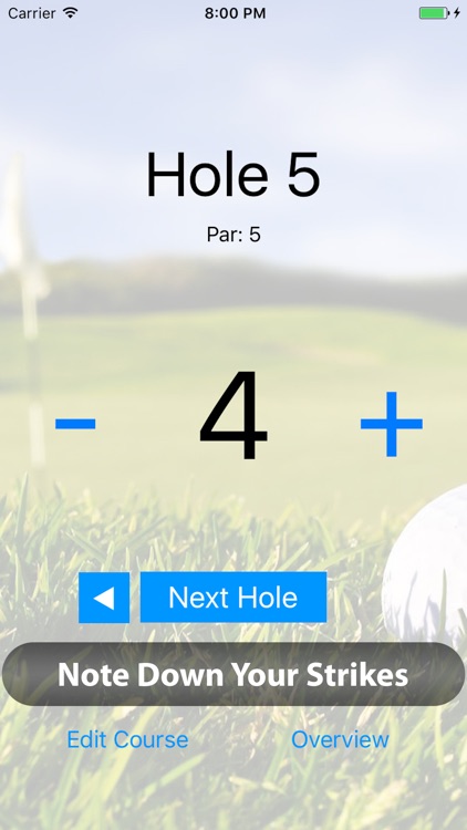 Golf Score App