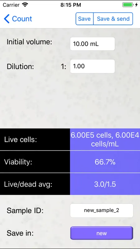 HemocyTap screenshot 3 of 5