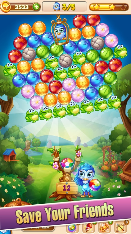 Forest Rescue: Bubble POP screenshot-0