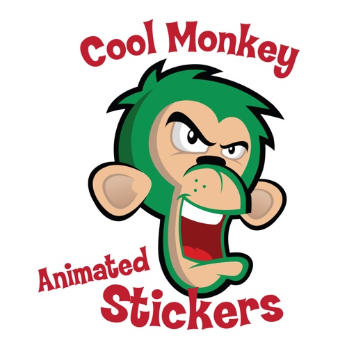 Cool Monkey Stickers