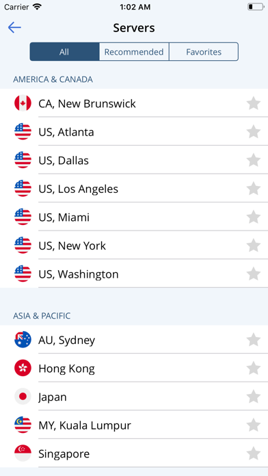 App screenshot