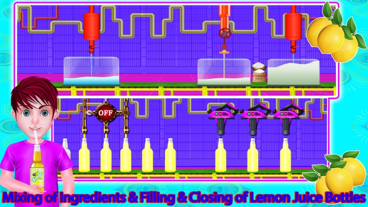 Lemon Factory Juice Maker Games