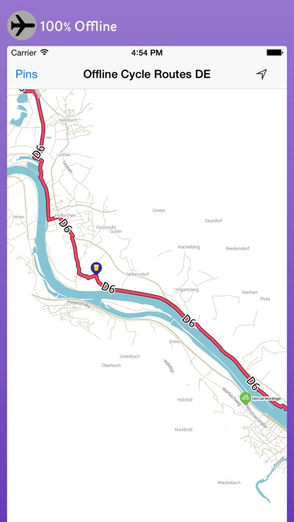 Offline Cycle Routes Germany
