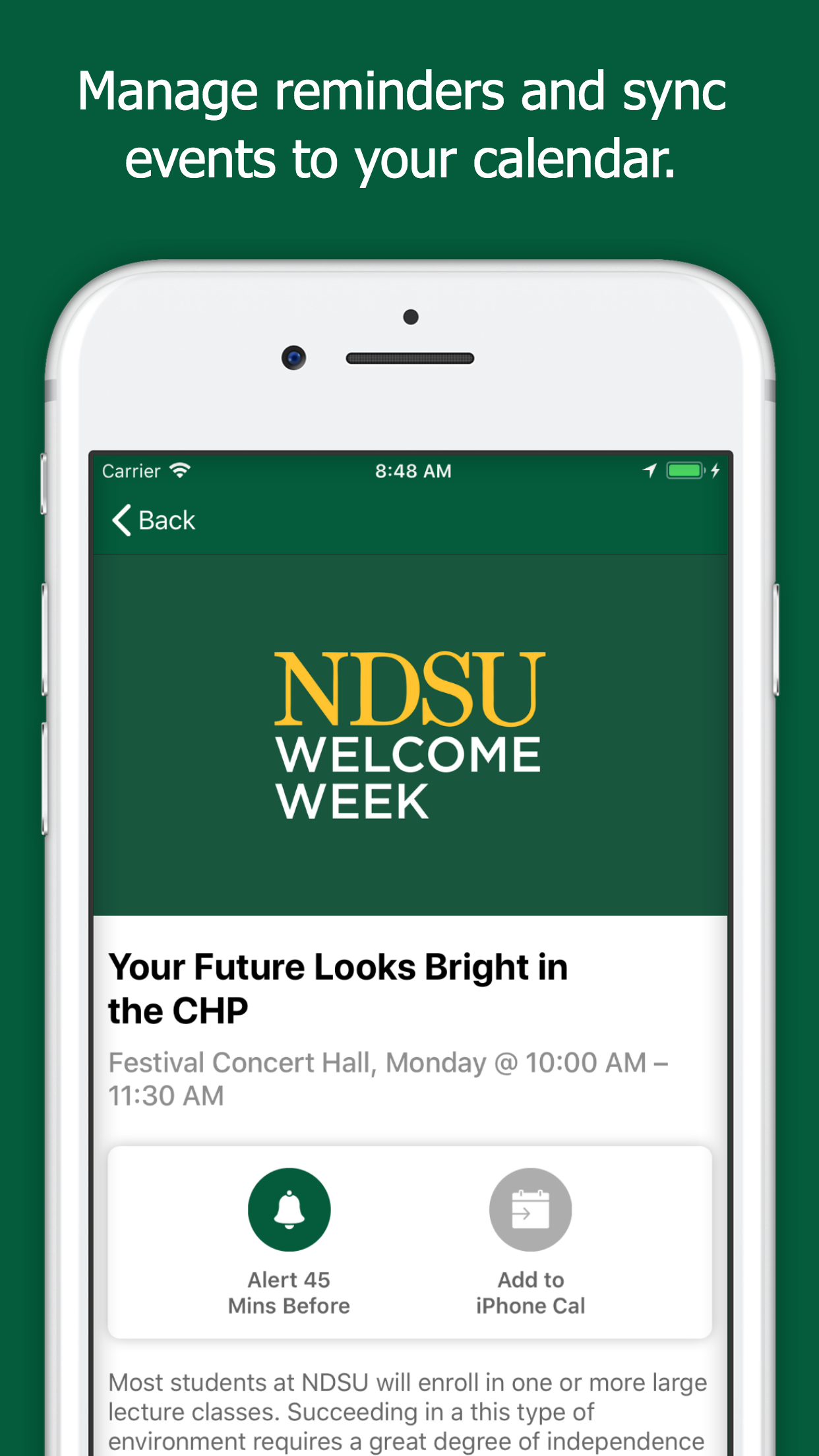 NDSU Welcome Week