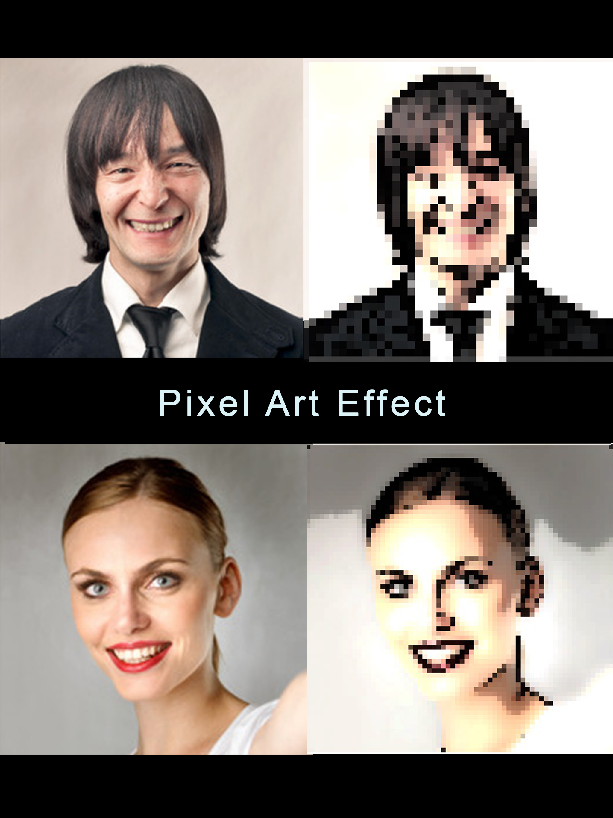 Pixel Art Effect