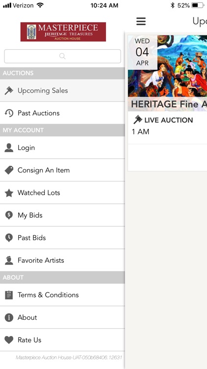 MASTERPIECE Auction screenshot-4