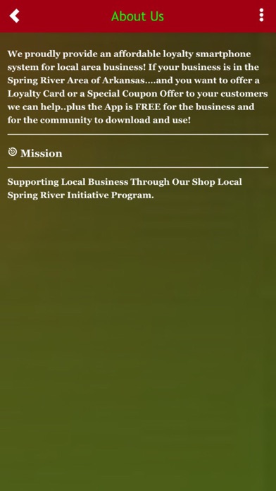 Shop Local Spring River screenshot 2