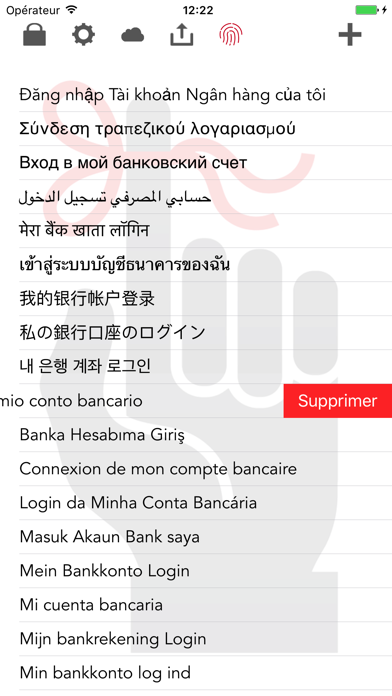 Screenshot #2 pour iRappelles - mot de passe