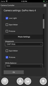 Camera Controller Lite screenshot #2 for iPhone