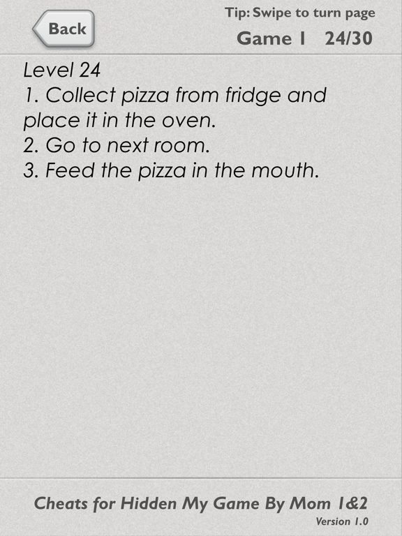Screenshot #4 pour Cheats for Hidden My Game By Mom 1&2
