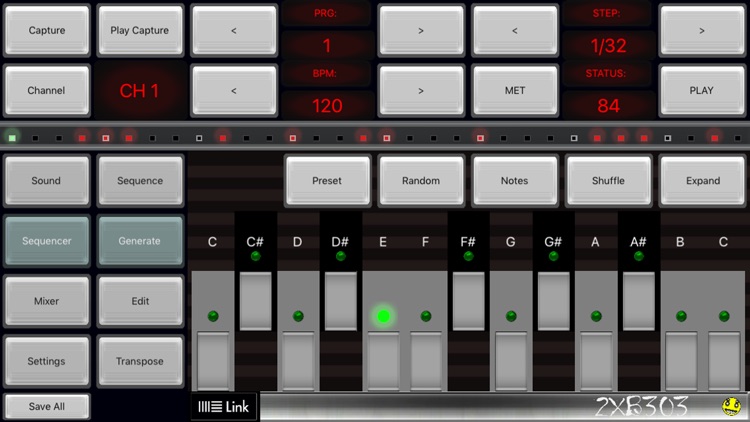 2XB303 Acid Bass Sequencer