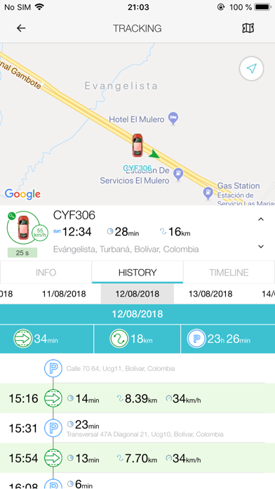 Simstrack Movil screenshot 3