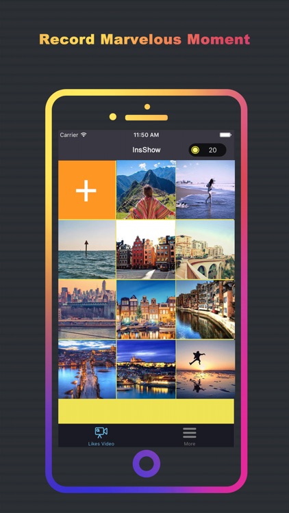 InsShow: Show Likes Photos in Video for Instagram