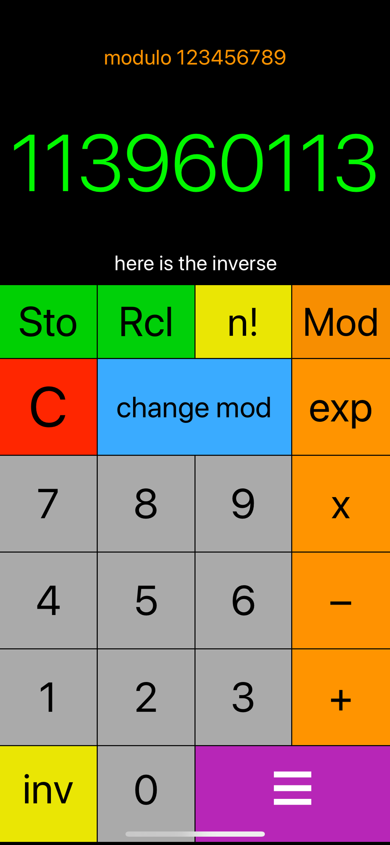 calcMod-Light screenshot 3