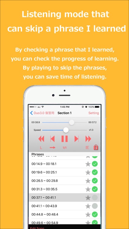cut & loop language player