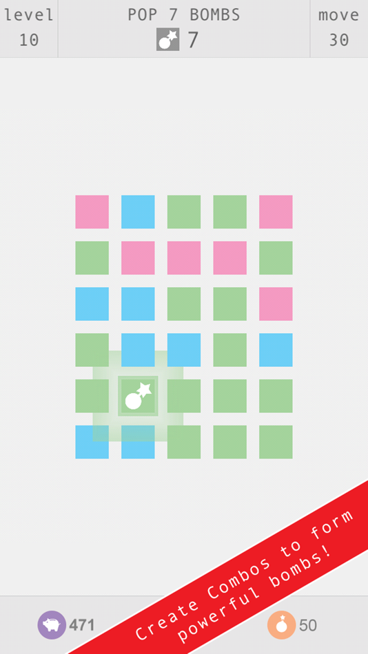 #4. Little Blocks - block popping puzzle games (iOS) 来自: ThinkCube Inc.