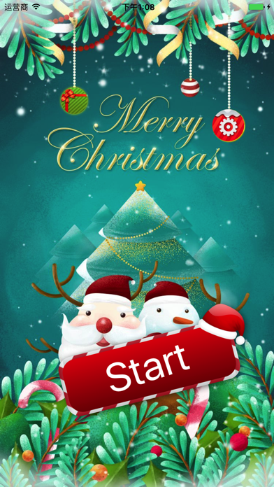 Christmas Sticker & Santa Hatのおすすめ画像1