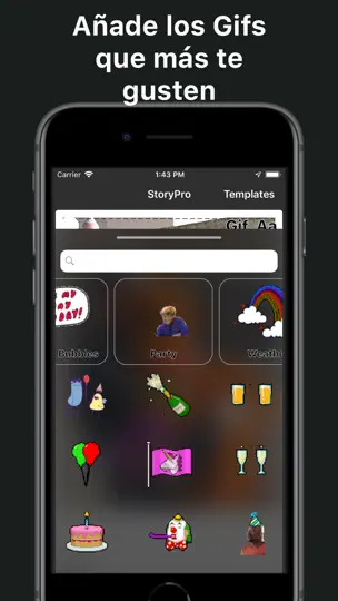 Captura de pantalla de StoryPro - Editor De Historias en iPhone 10