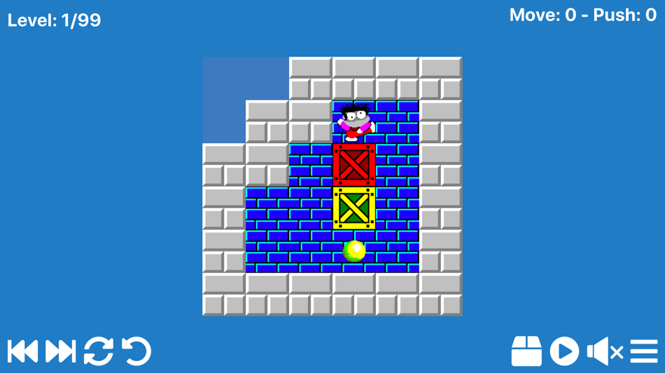 #1. Sokoban/Push Box (iOS) 게시자: Hoa Nguyen Quang