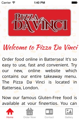 Pizza Da Vinci Battersea screenshot 2