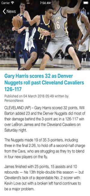 Fanclub Cleveland Cavaliers(圖5)-速報App