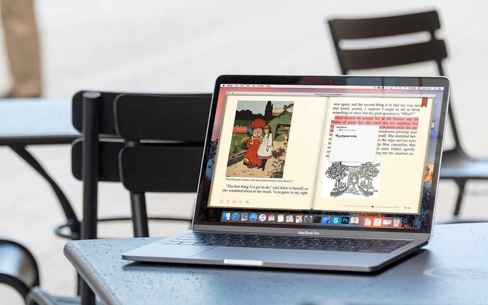 #1. BookReader (macOS) By: Leo Mesentsev