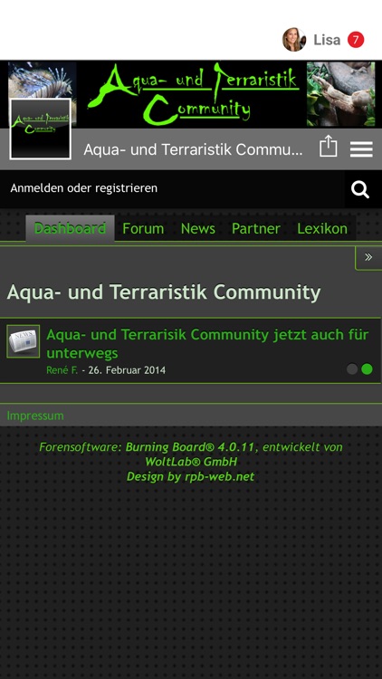 Aqua- und Terraristik