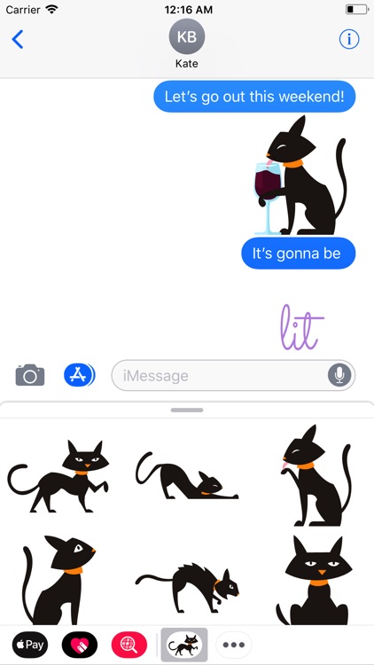 Catpack Stickers