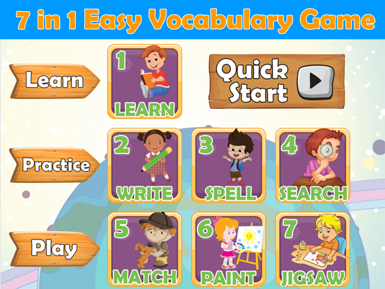 Screenshot #5 pour Jeu de vocabulaire anglais HD