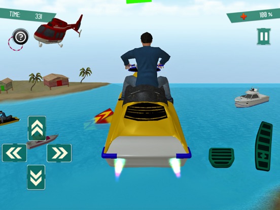 Screenshot #6 pour Flying Jetski Simulator 2018