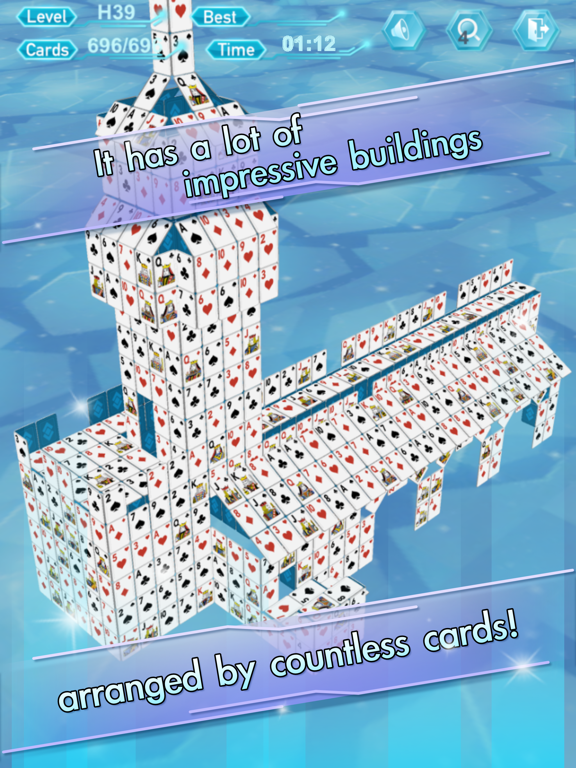 Screenshot #6 pour Card Stacking 3D