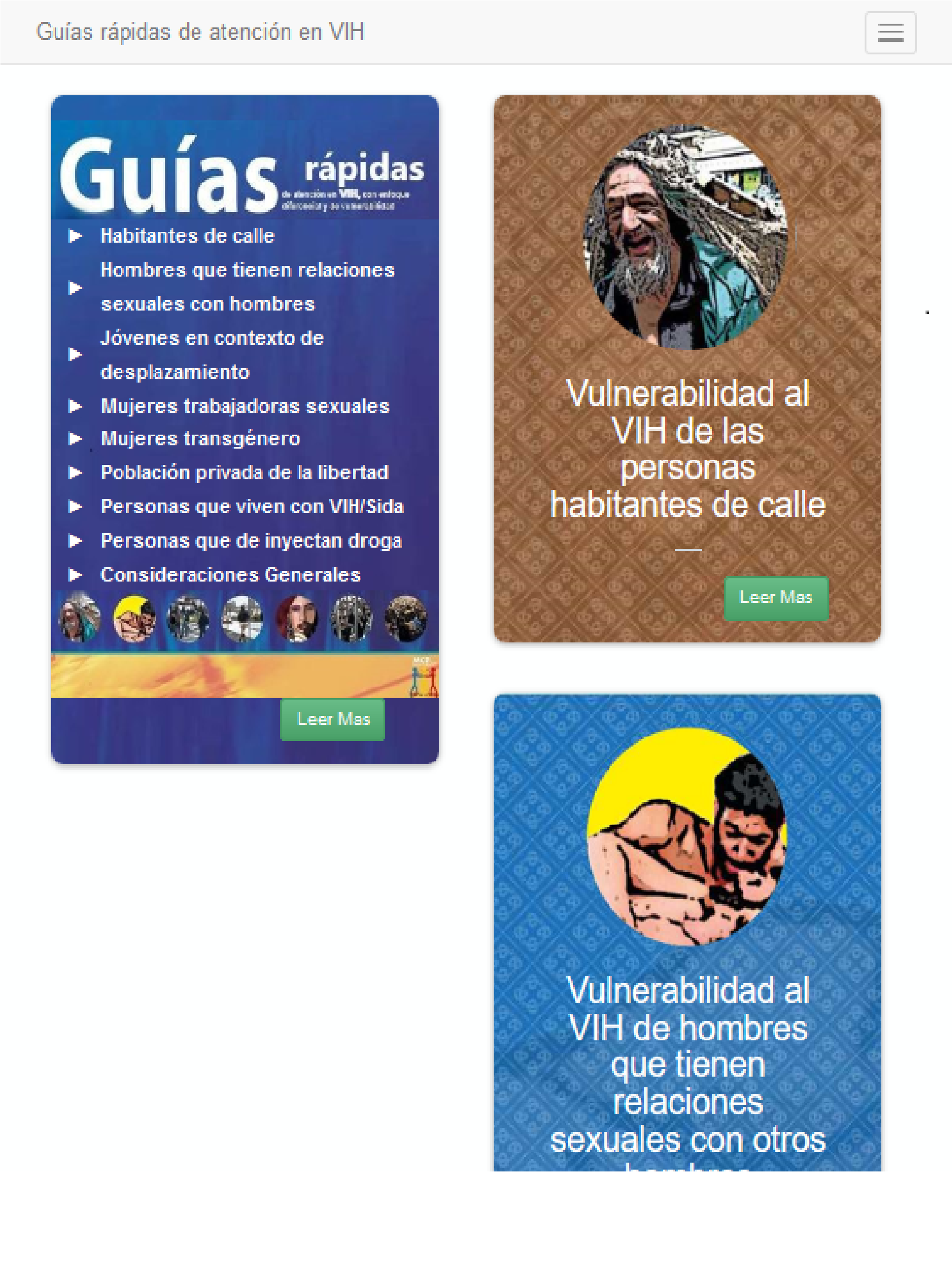 Guias de atencion en VIH screenshot 5