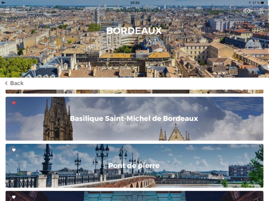 Screenshot #4 pour Bordeaux Guide de Voyage